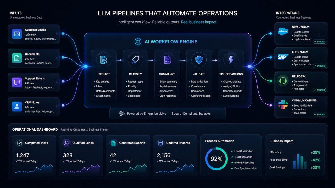 #LLM Pipelines for Business